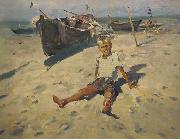 Russov-Lev-Boy-and-Sea-rus13bw